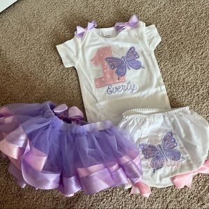NEW 1st Year Everly Birthday Outfit